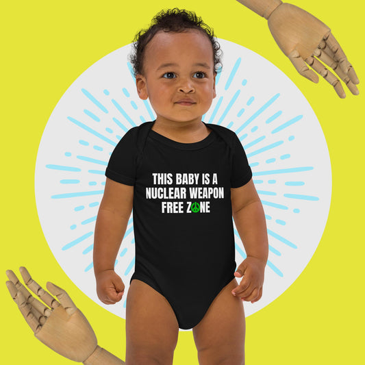 Free Zone Organic cotton baby bodysuit